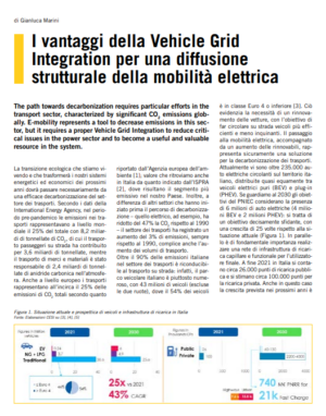I vantaggi della Vehicle Grid Integration per una diffusione strutturale della mobilità elettrica