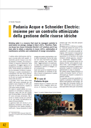 Padania Acque e Schneider Electric: insieme per un controllo ottimizzato della gestione delle risorse idriche