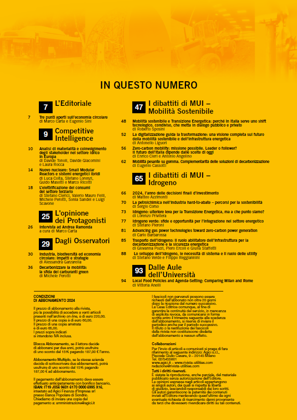 Numero 1 - Anno 2024