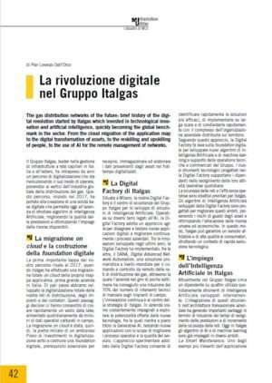 La rivoluzione digitale nel Gruppo Italgas