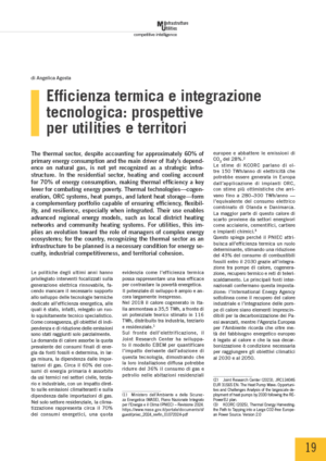 Efficienza termica e integrazione tecnologica: prospettive per utilities e territori