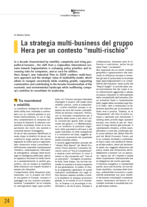 La strategia multi-business del gruppo Hera per un contesto “multi-rischio”