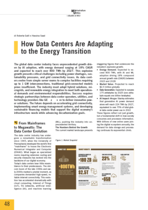 How Data Centers Are Adapting to the Energy Transition