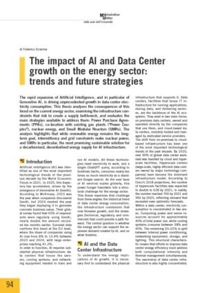 The impact of AI and Data Center growth on the energy sector: trends and future strategies