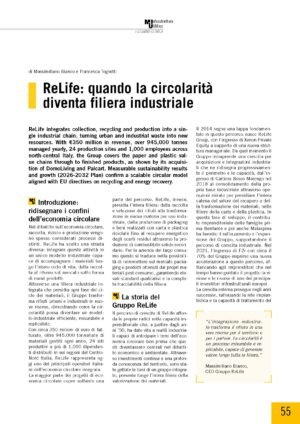 ReLife: quando la circolarità diventa filiera industriale